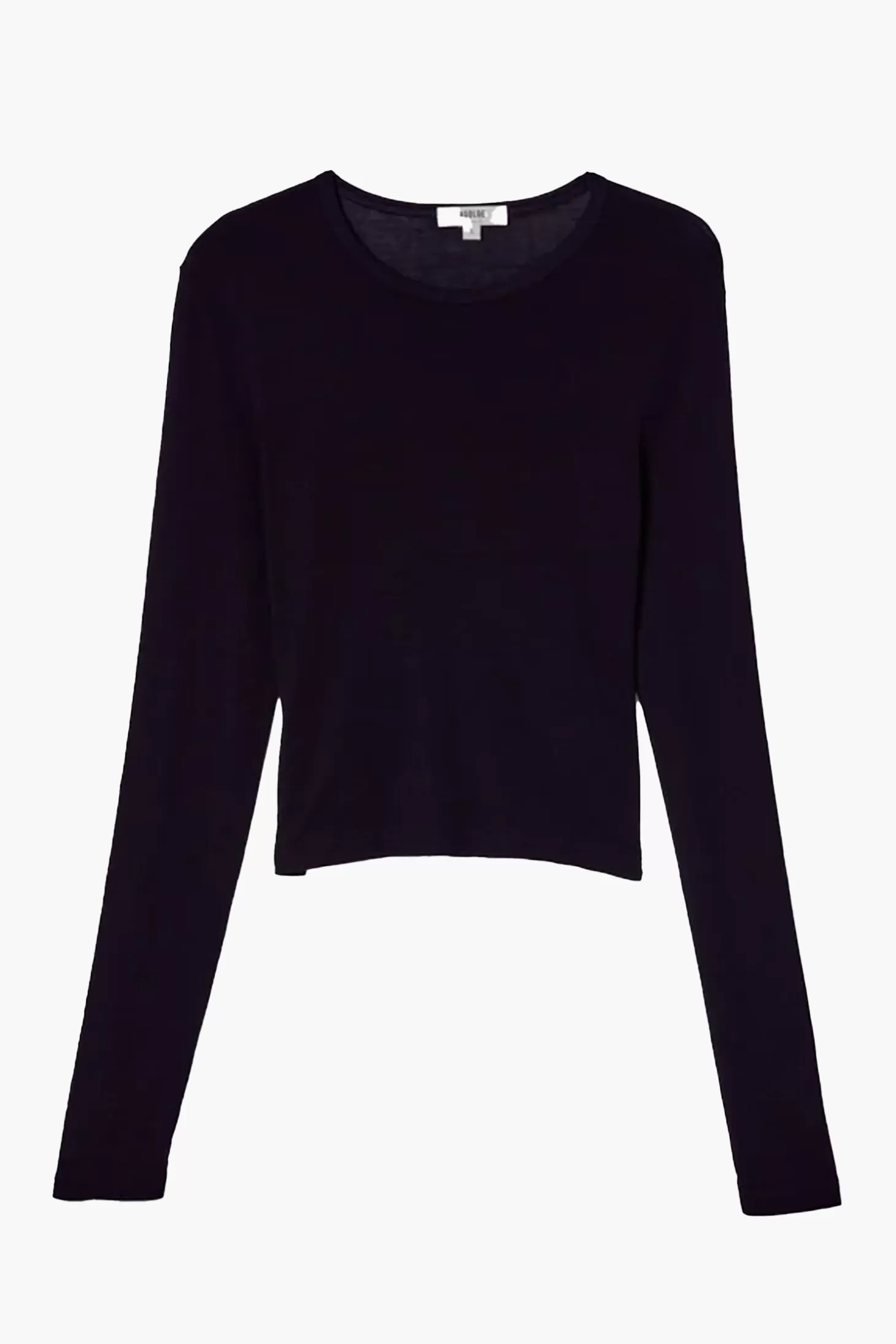 Tops<AGOLDE REEGAN SHRUNKEN TEE Black