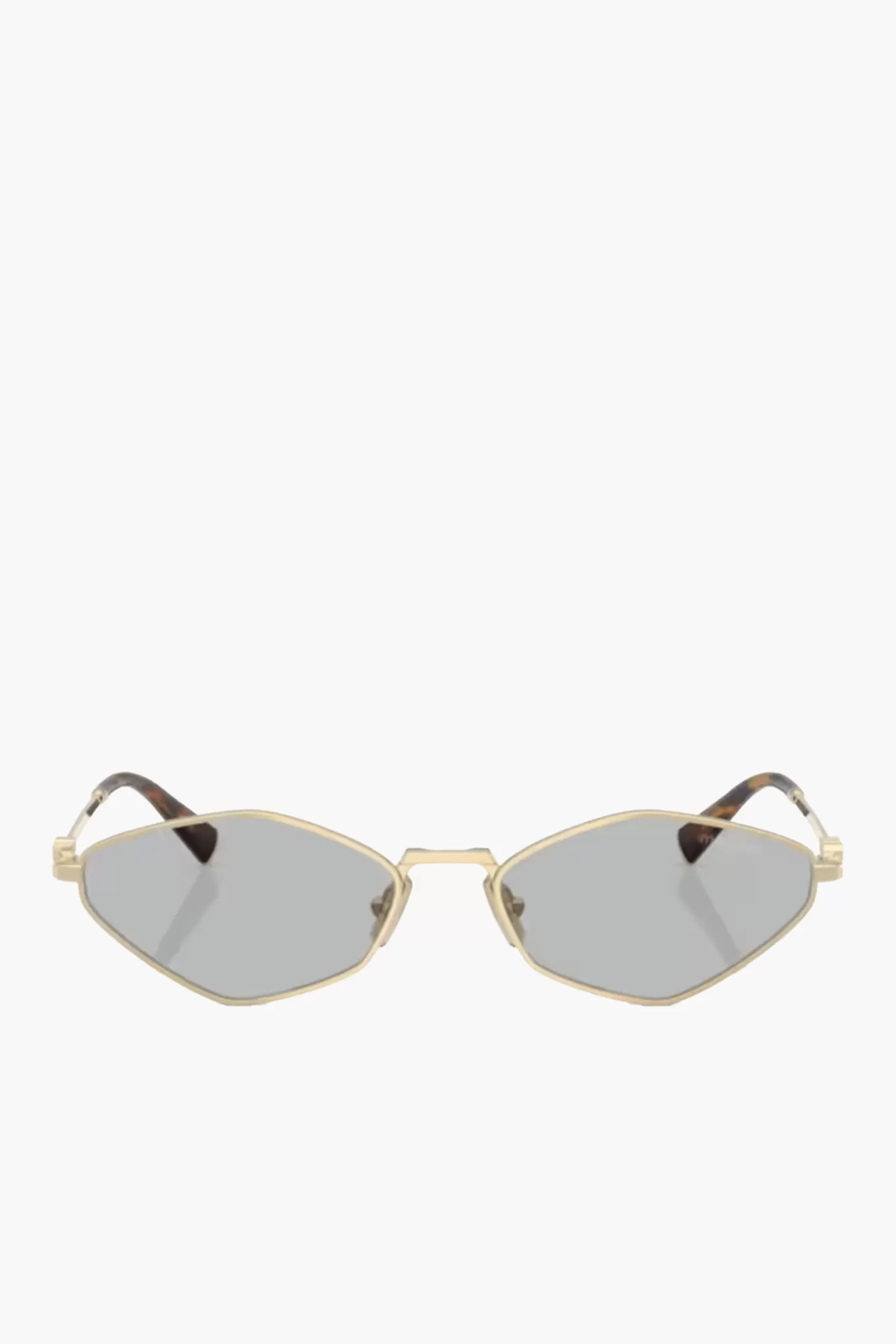 Sunglasses<MIU MIU REGARD METAL GEO SUNGLASSES Gold/Grey