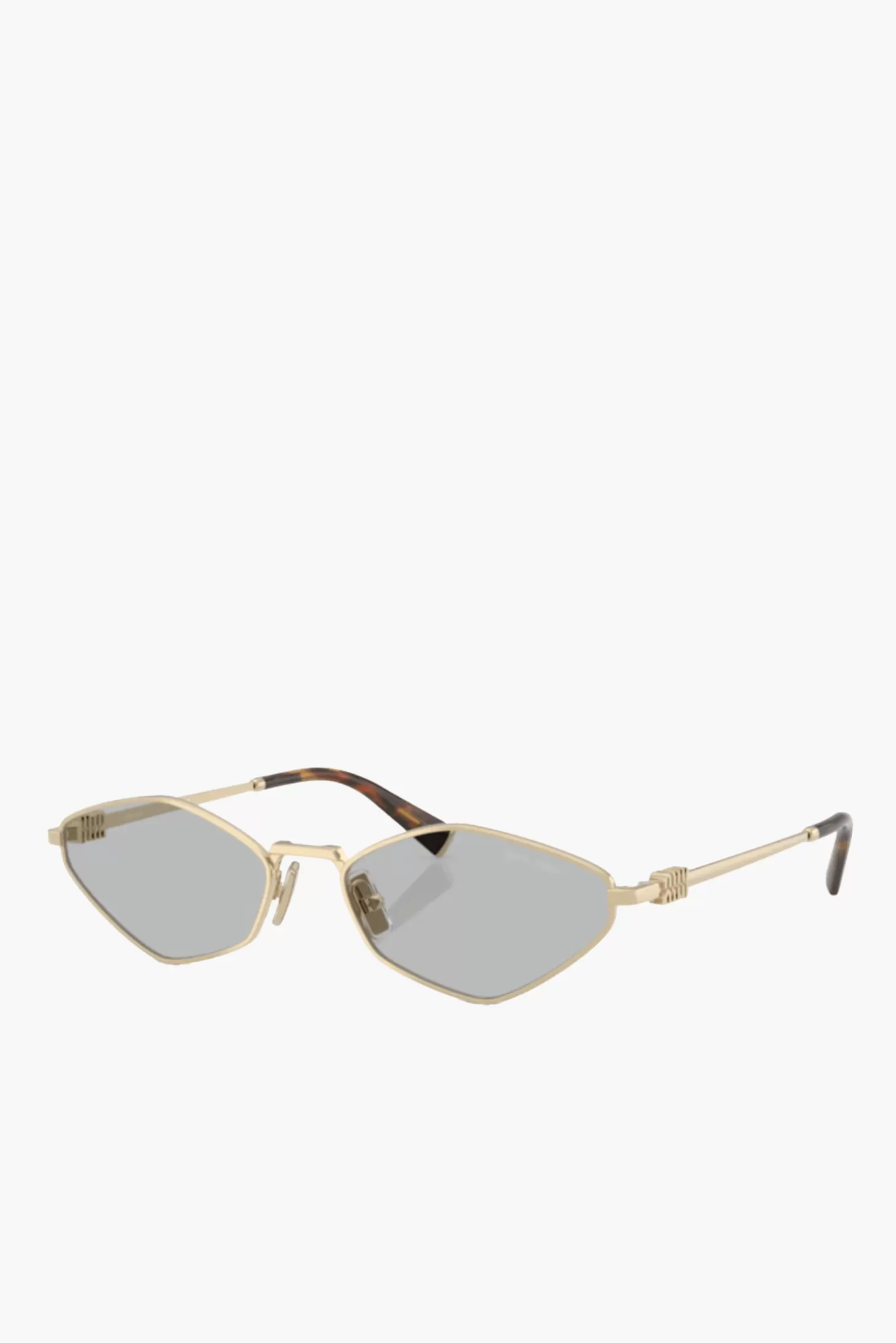 Sunglasses<MIU MIU REGARD METAL GEO SUNGLASSES Gold/Grey
