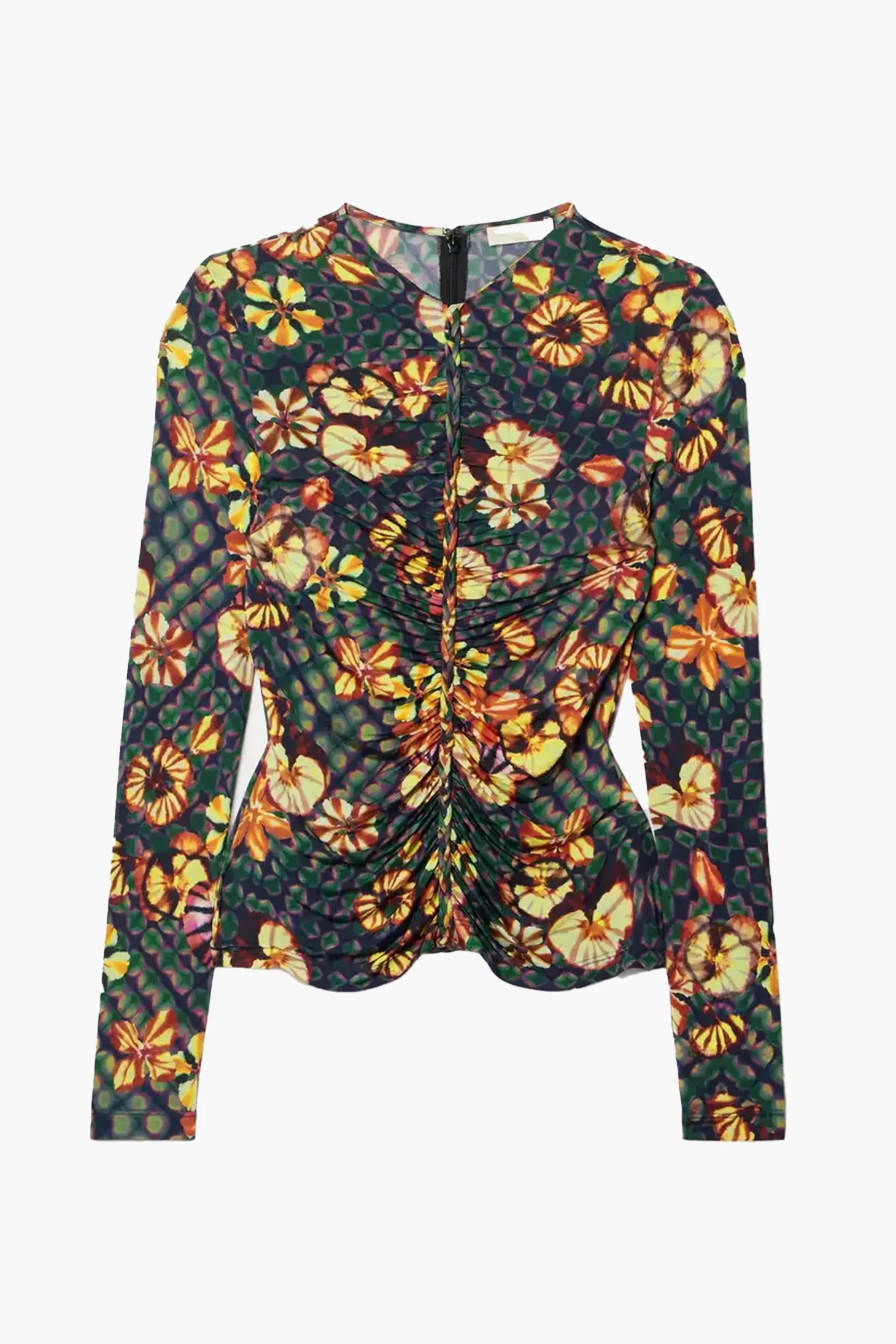 Tops<ULLA JOHNSON RICCI TOP Evergreen