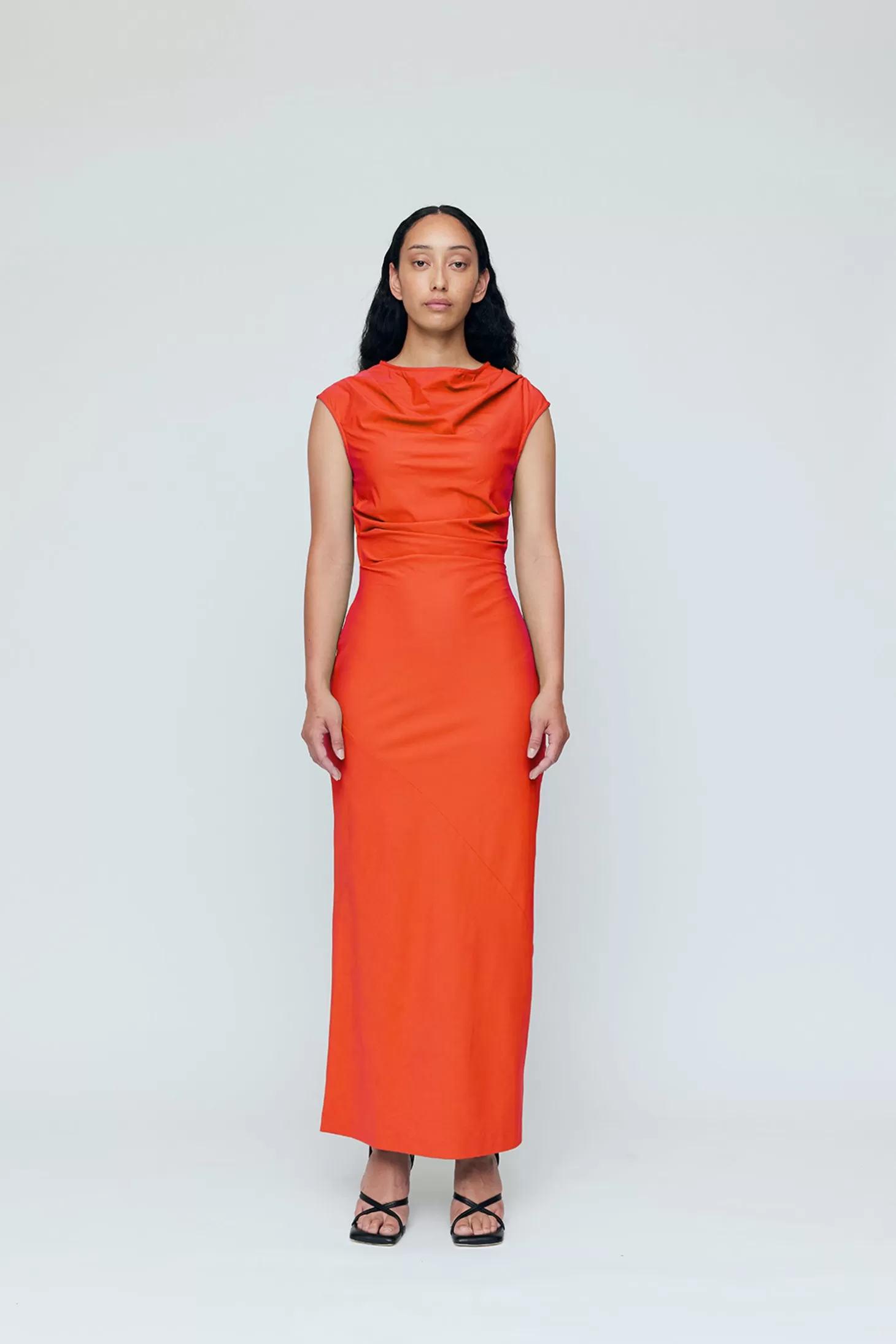 Dresses<WYNN HAMLYN RINA MAXI DRESS Tangerine