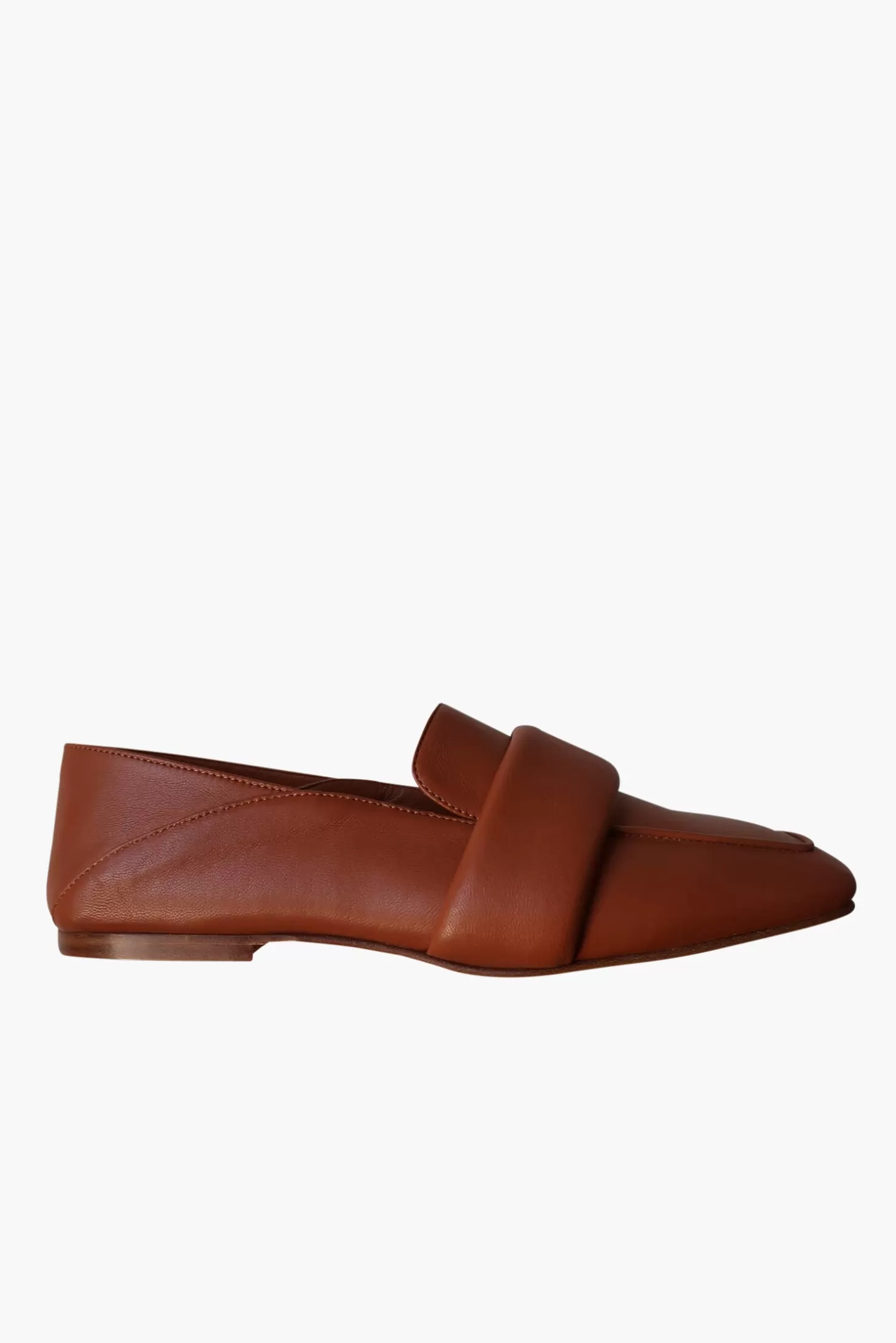 Flats<BARE BASE ROLLED BAND LOAFER Tan