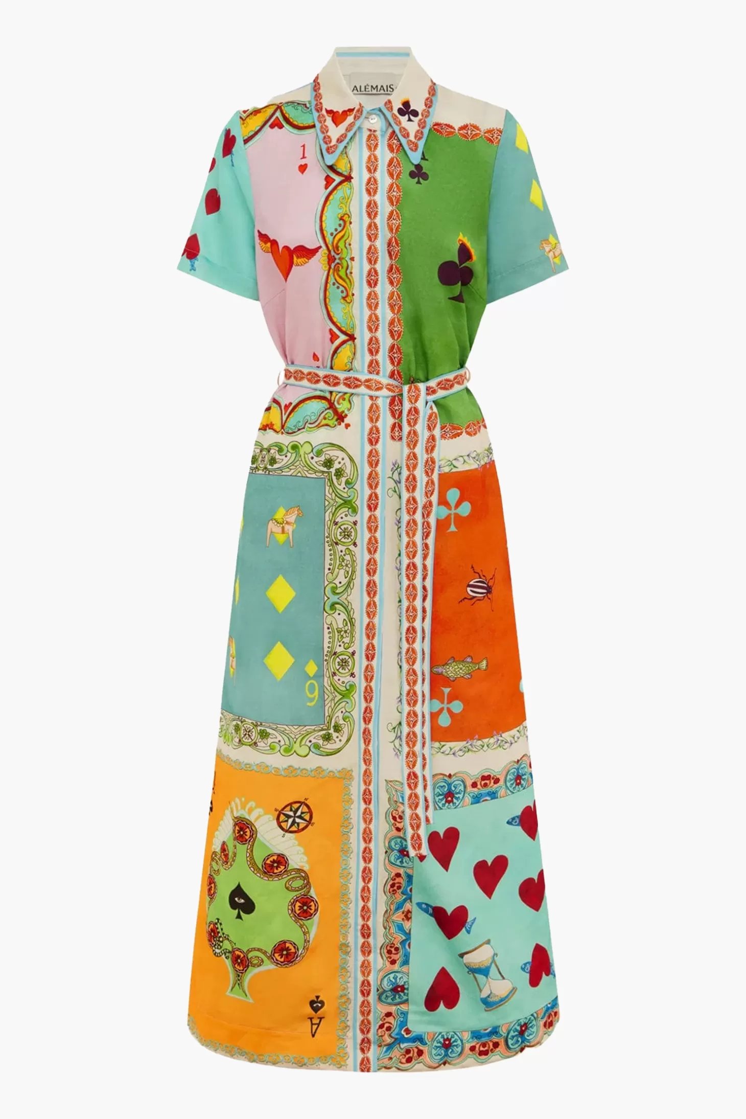 Dresses<ALÉMAIS RUMMY SHIRTDRESS Multi