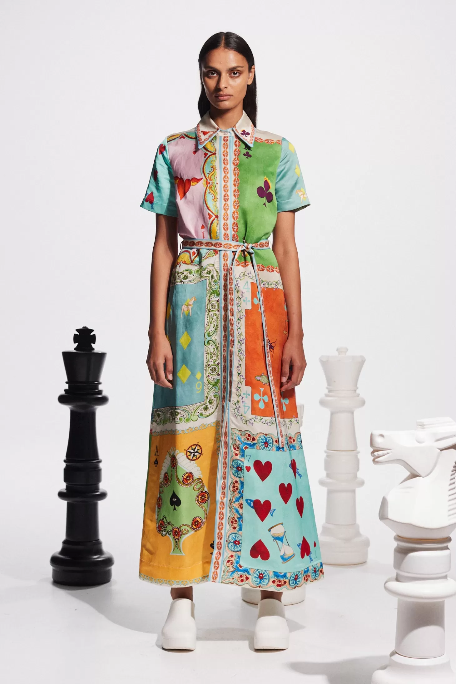 Dresses<ALÉMAIS RUMMY SHIRTDRESS Multi