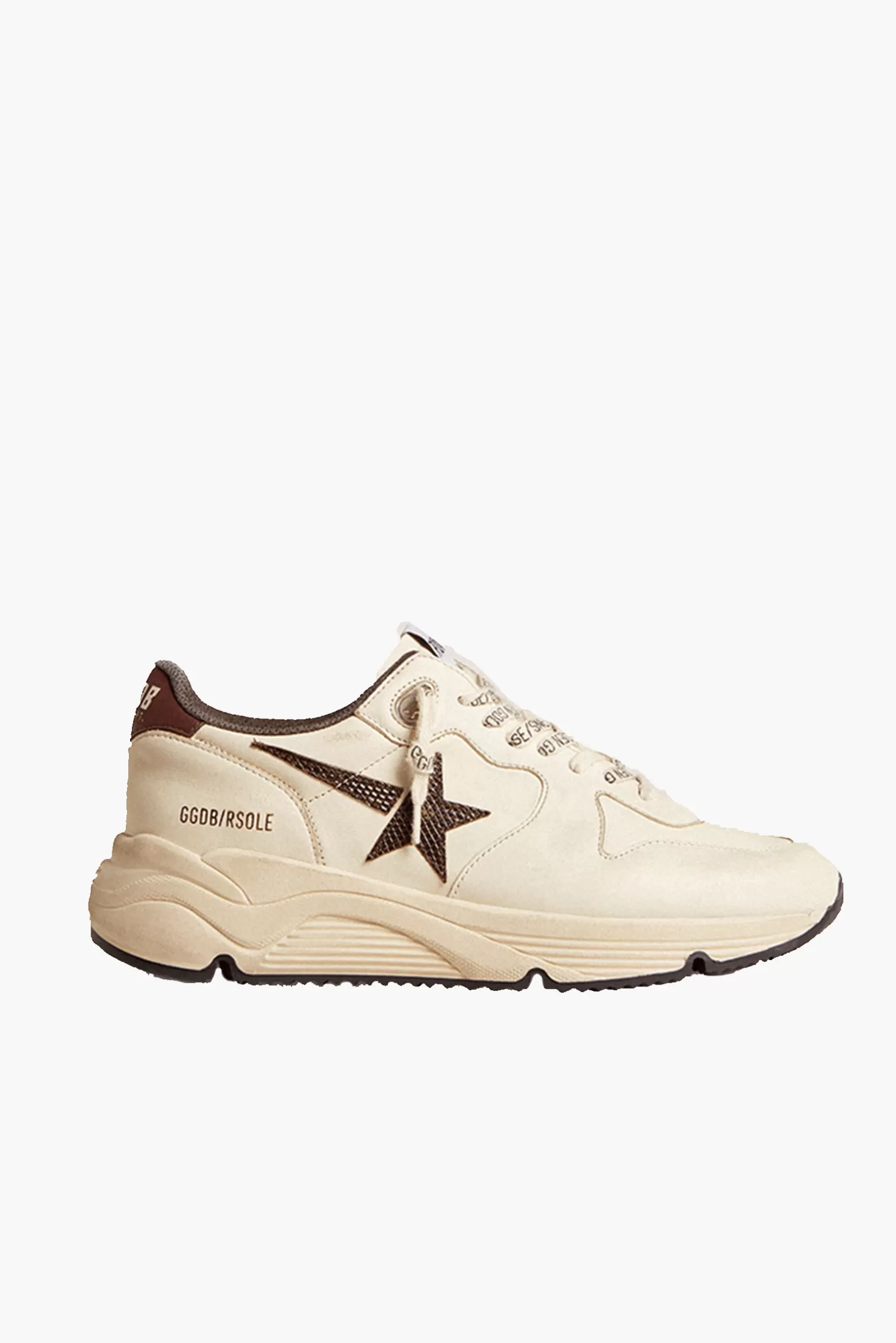 Sneakers<GOLDEN GOOSE RUNNING SOLE SNEAKER White/Bordeaux
