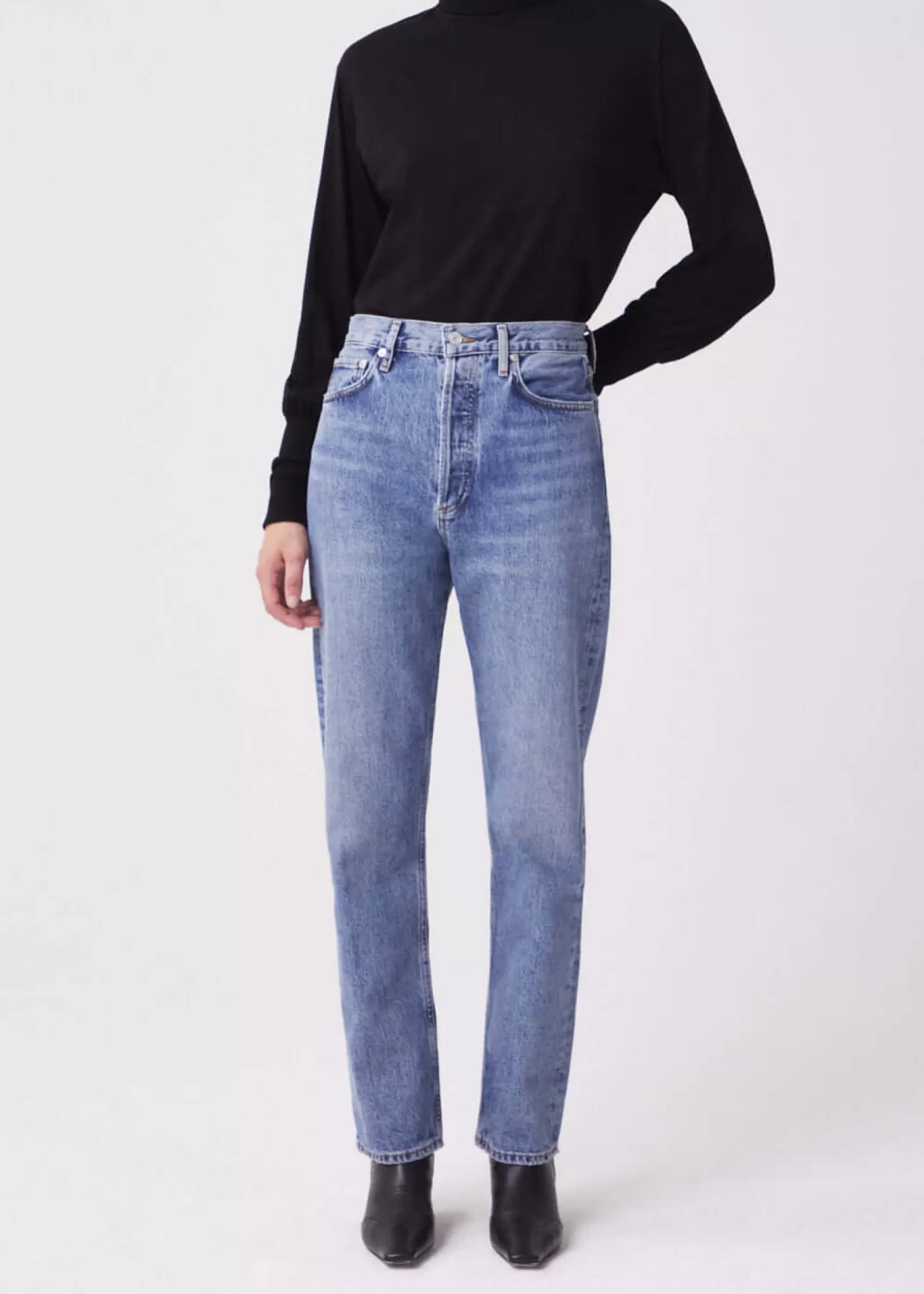 Denim<AGOLDE 90'S PINCH WAIST HIGH RISE STRAIGHT