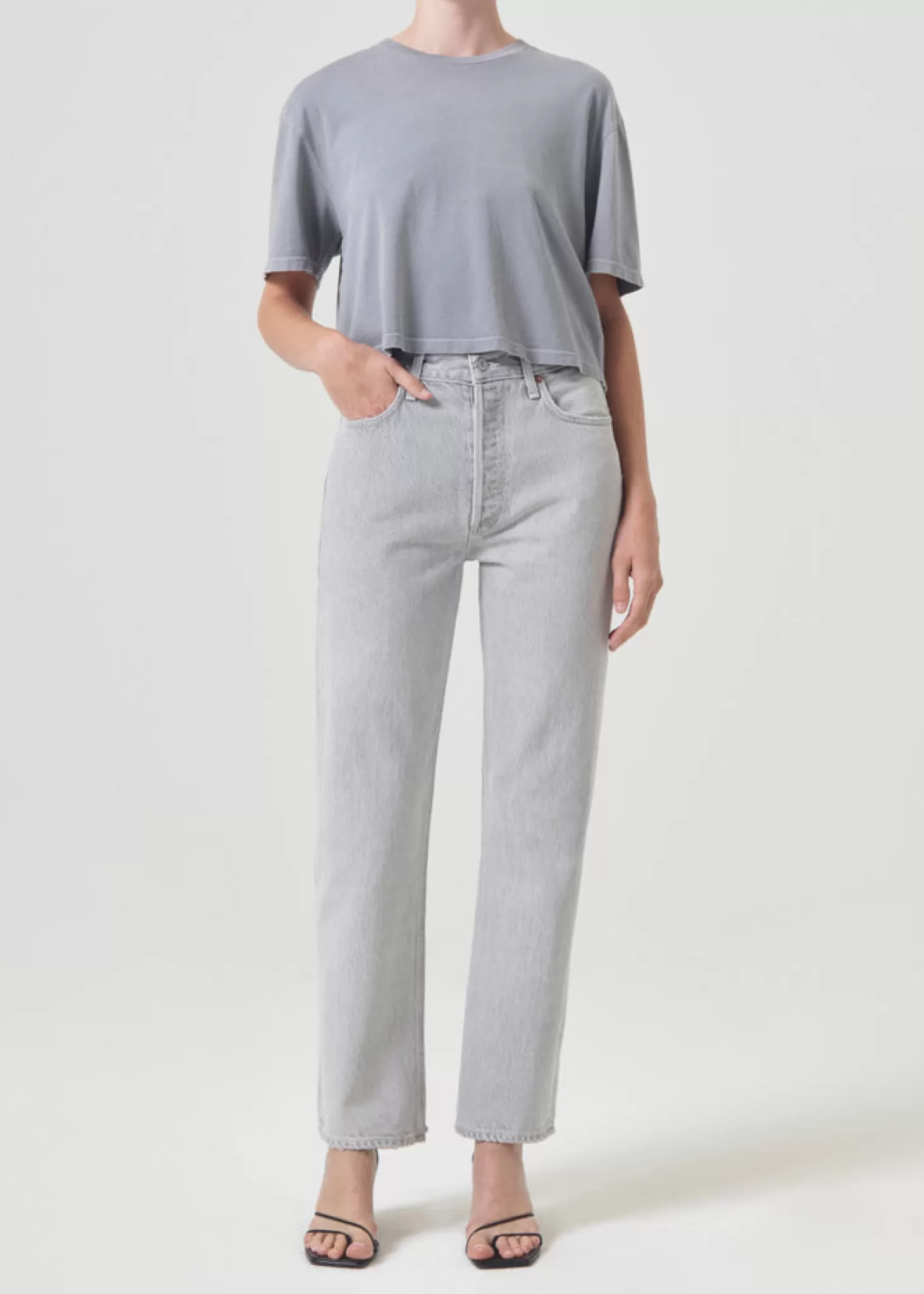 Denim<AGOLDE 90'S PINCH WAIST HIGH RISE STRAIGHT