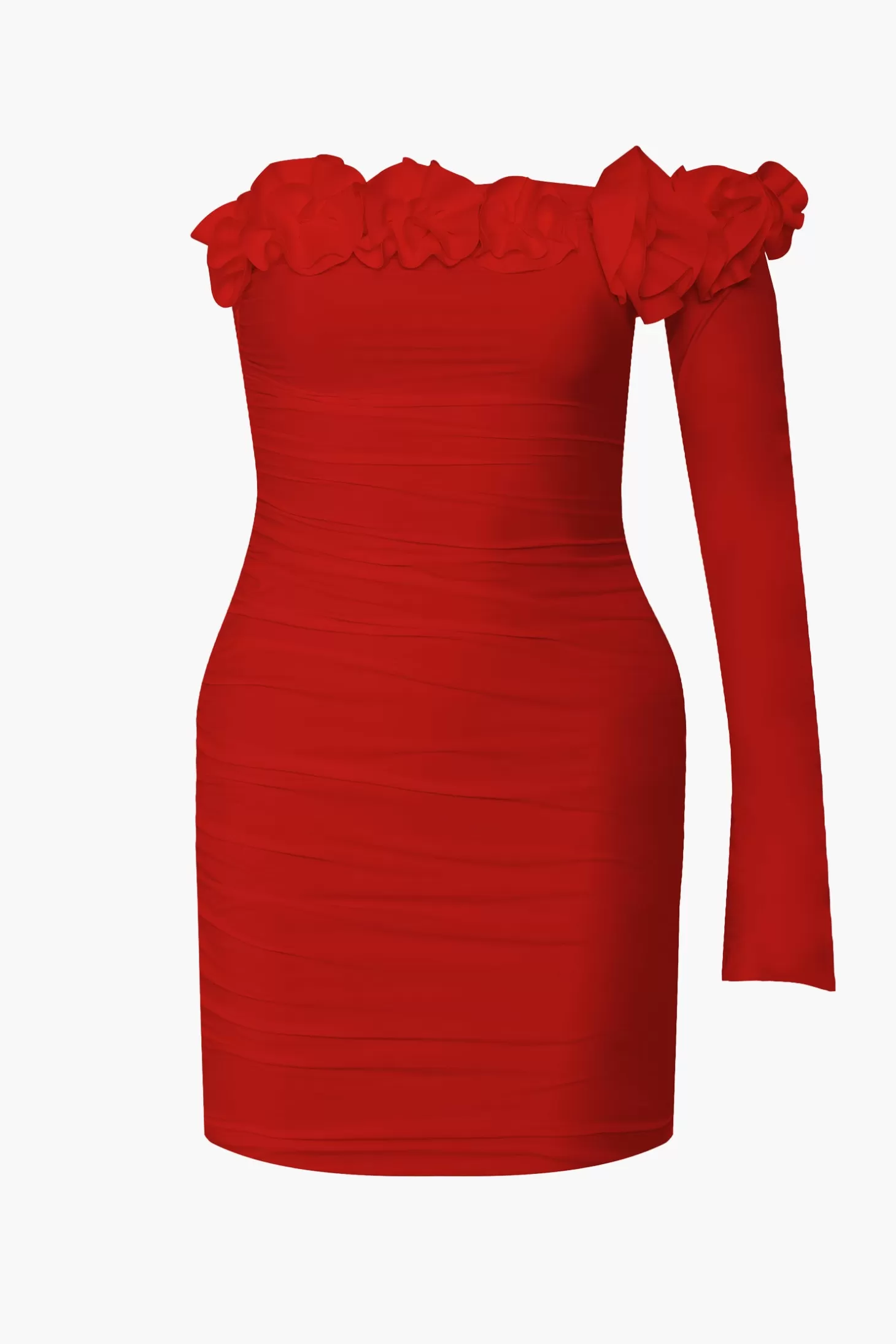 Dresses<MAYGEL CORONEL SELVAGGIO MINI DRESS Red