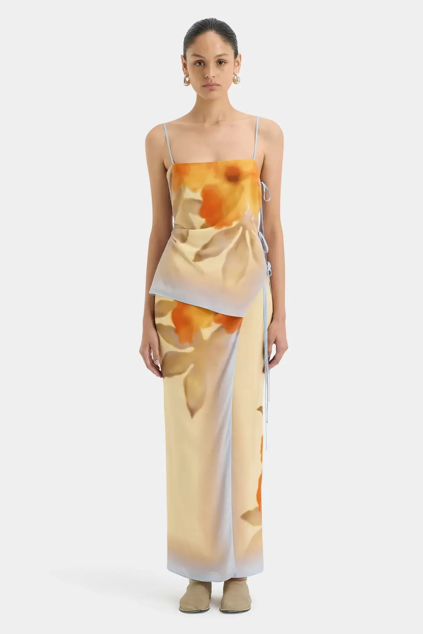 Skirts | Matching Sets<SIR SERENE TIE MIDI SKIRT