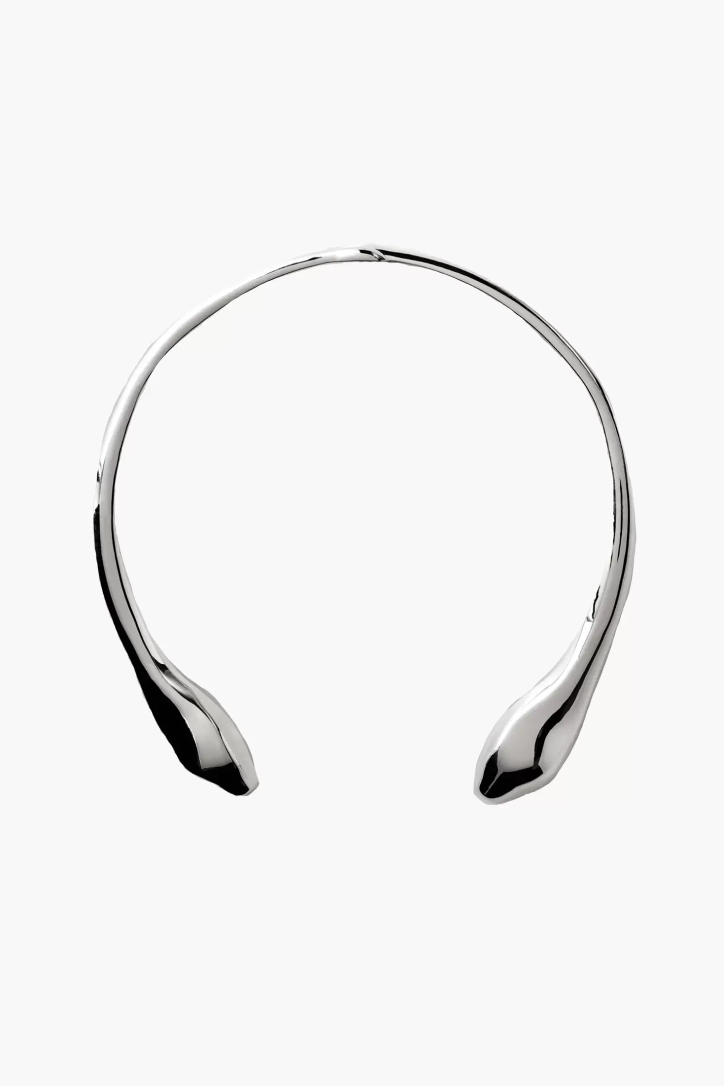 Jewellery<ANNIKA INEZ SERPENT COLLAR Silver