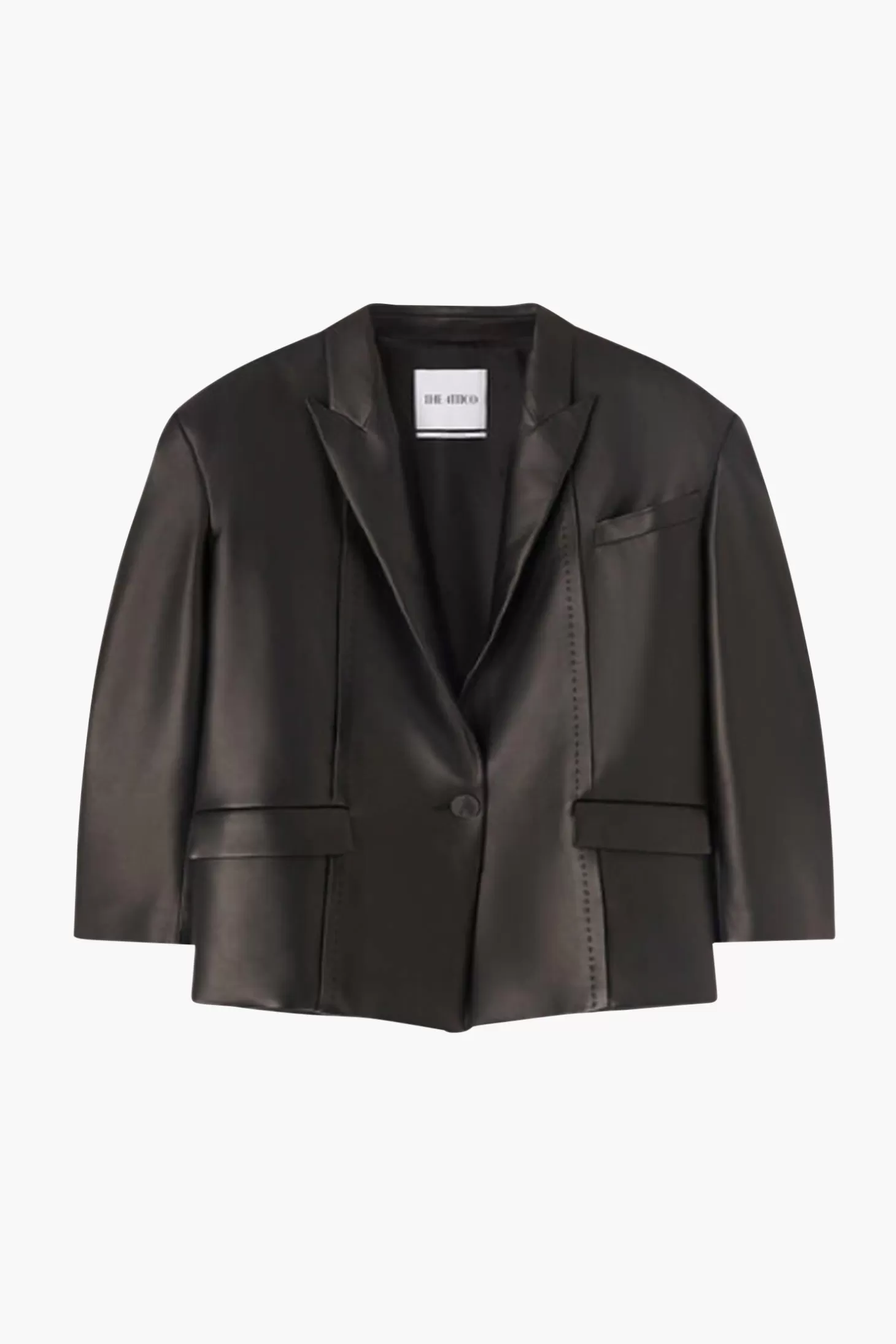 Jackets | Coats<THE ATTICO SHORT COAT Black