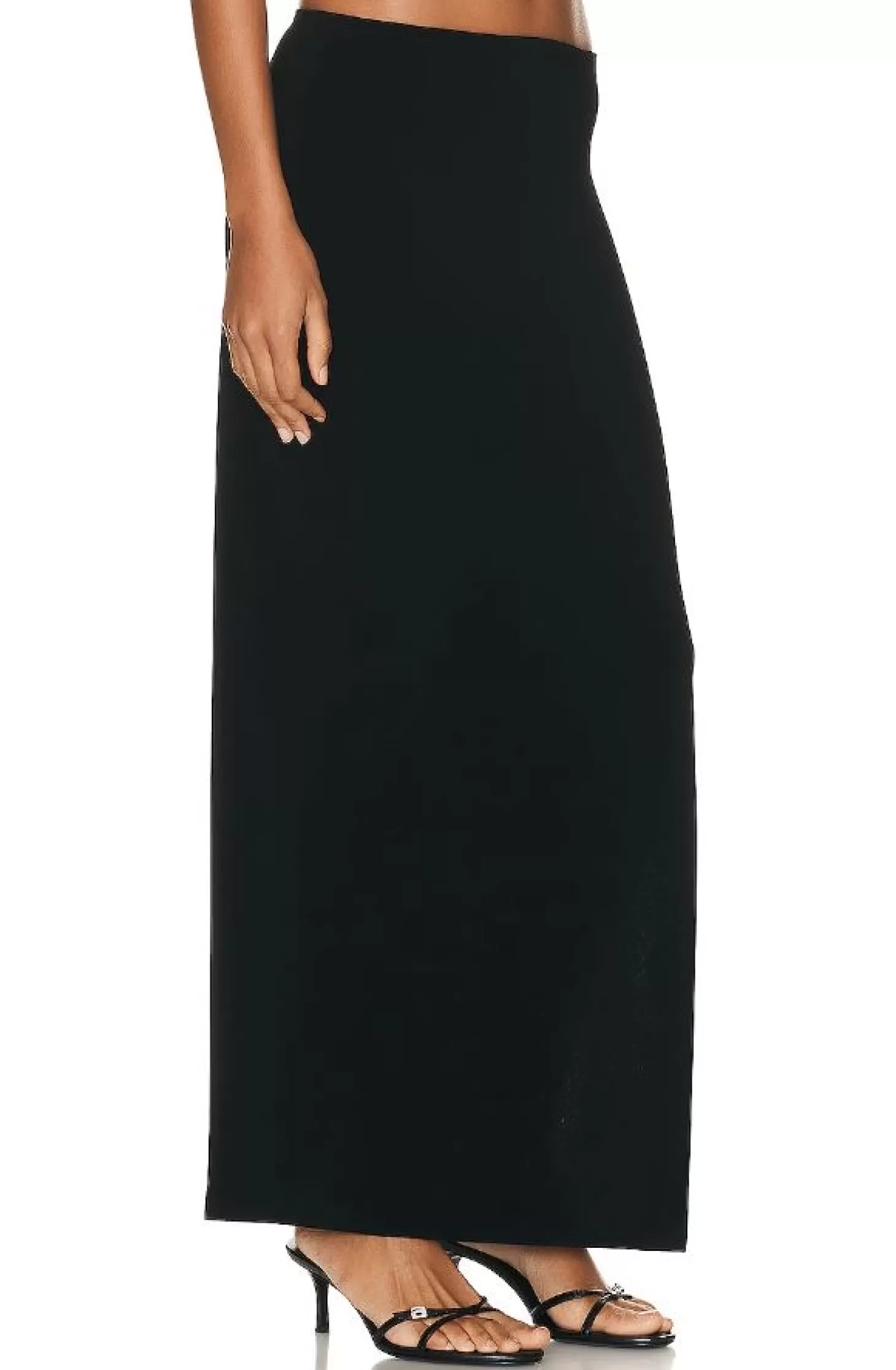 Skirts<NORMA KAMALI SIDE SLIT LONG SKIRT