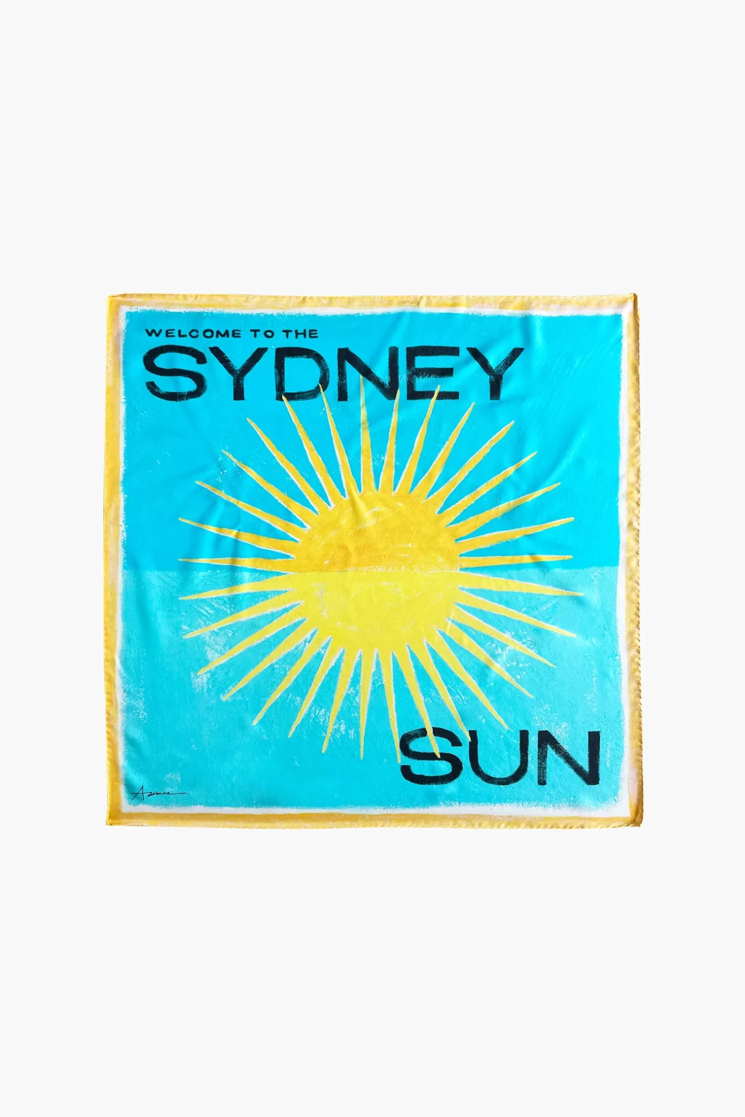 Tops<ATLAS SILK TRAVEL SCARF - EXCLUSIVE SydneySun