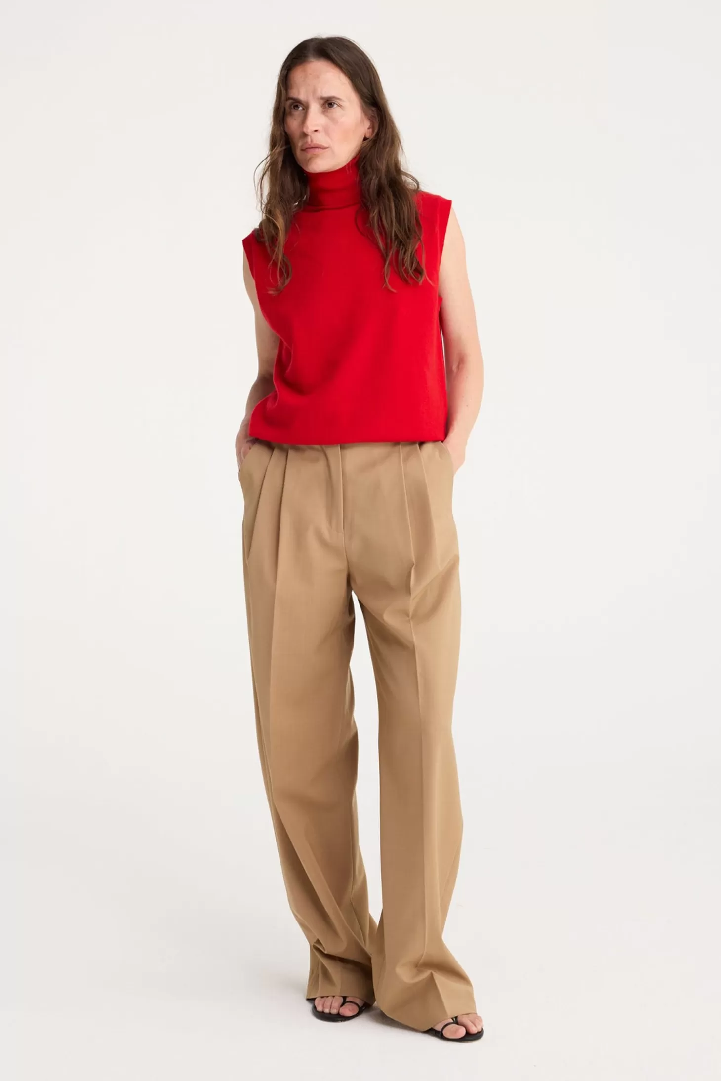 Tops | Knitwear<RÓHE SLEEVELESS TURTLENECK