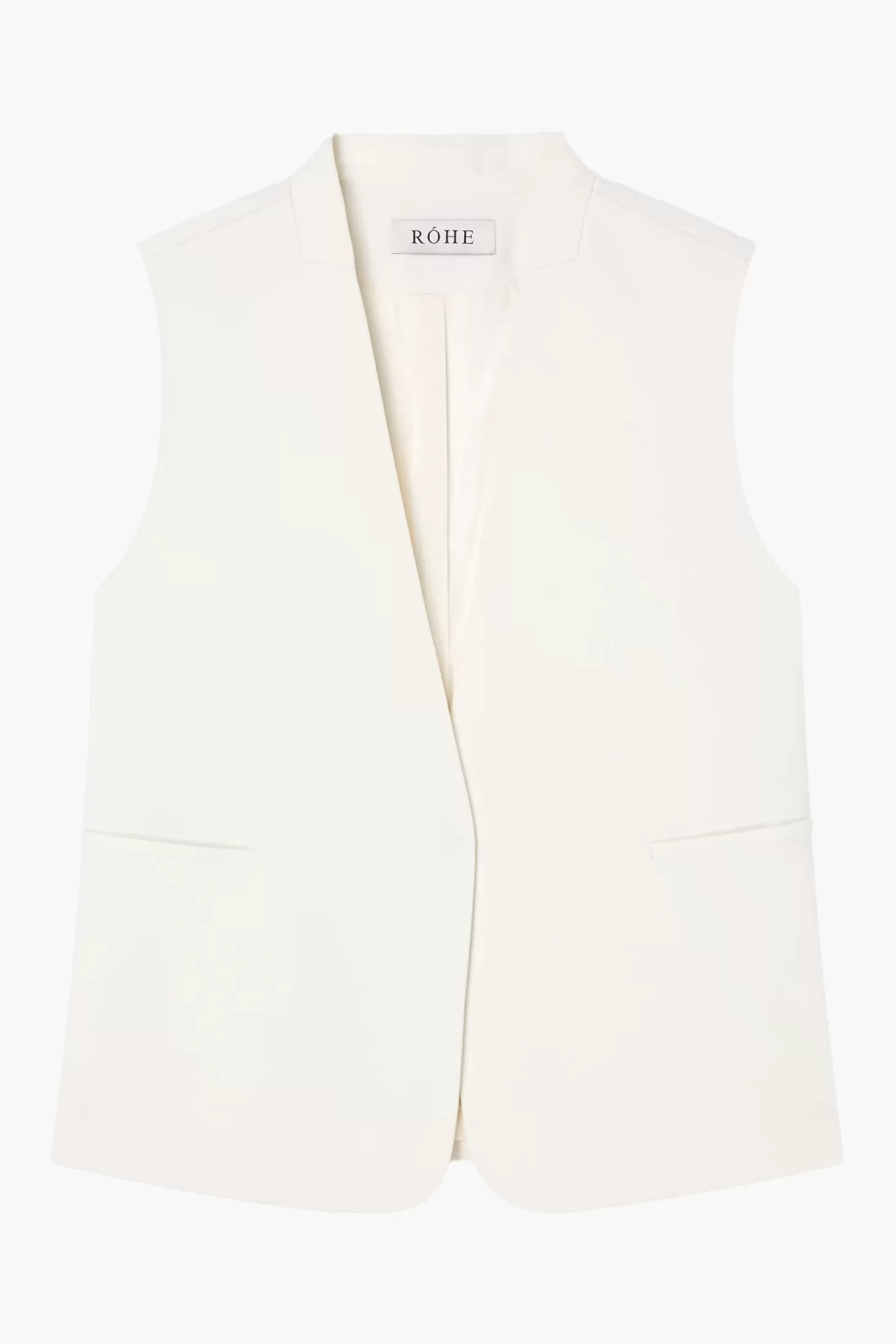 Tops | Jackets<RÓHE SLEEVELESS WOOL-BLEND BLAZER