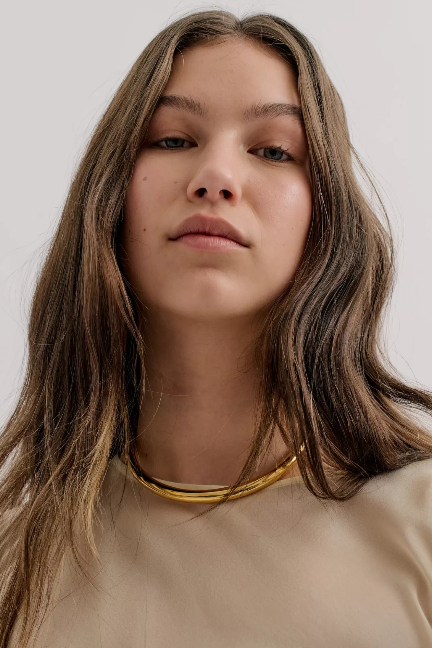 Jewellery<ANNA ROSSI SLIDE ON NECKLACE Gold