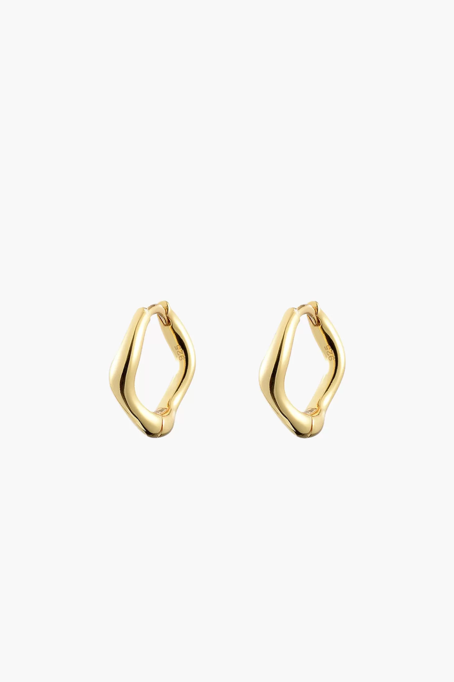 Jewellery<ANNA ROSSI SOFT WAVE HUGGIE