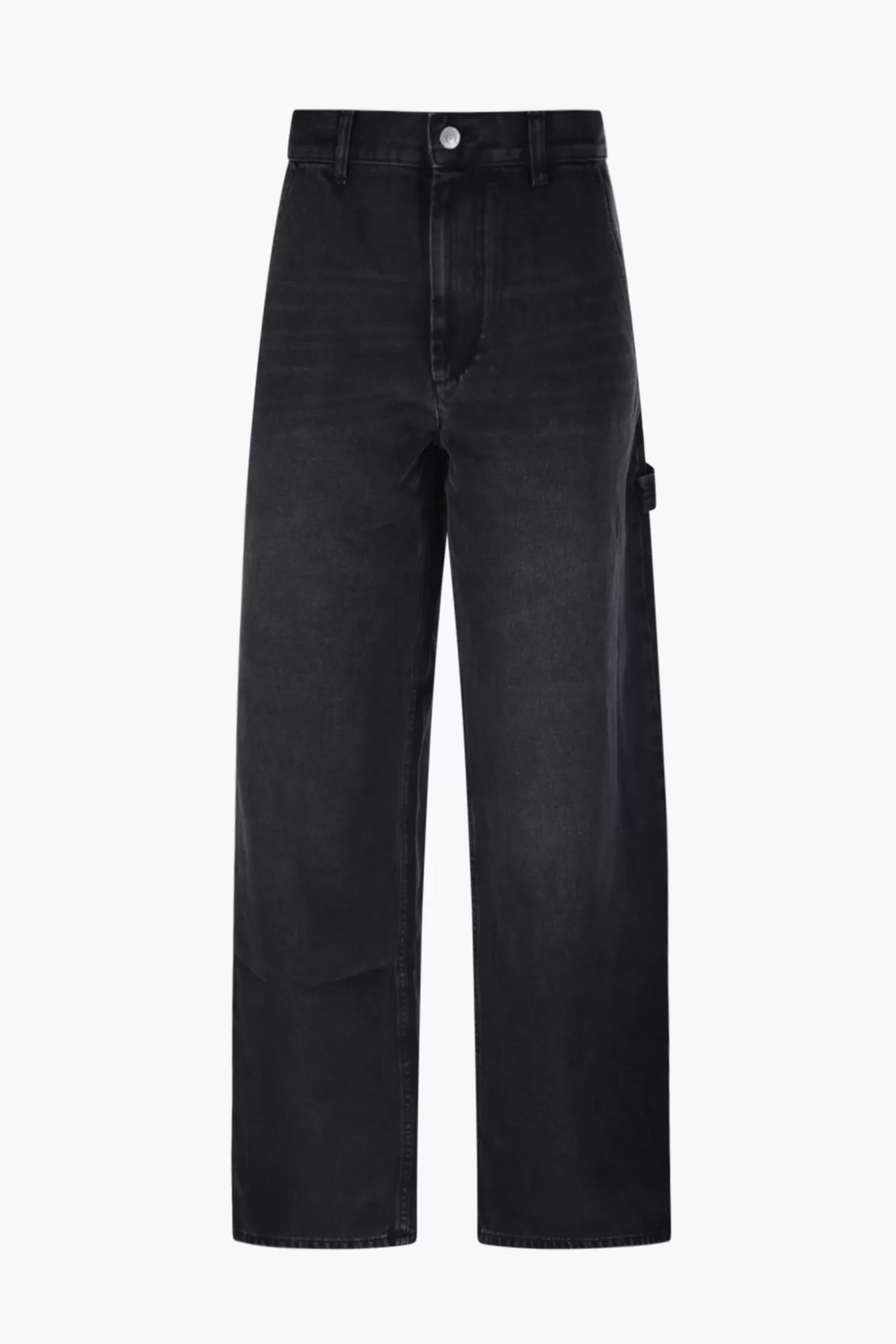 Denim<ISABEL MARANT ÉTOILE SOLENE PANTS FadedBlack