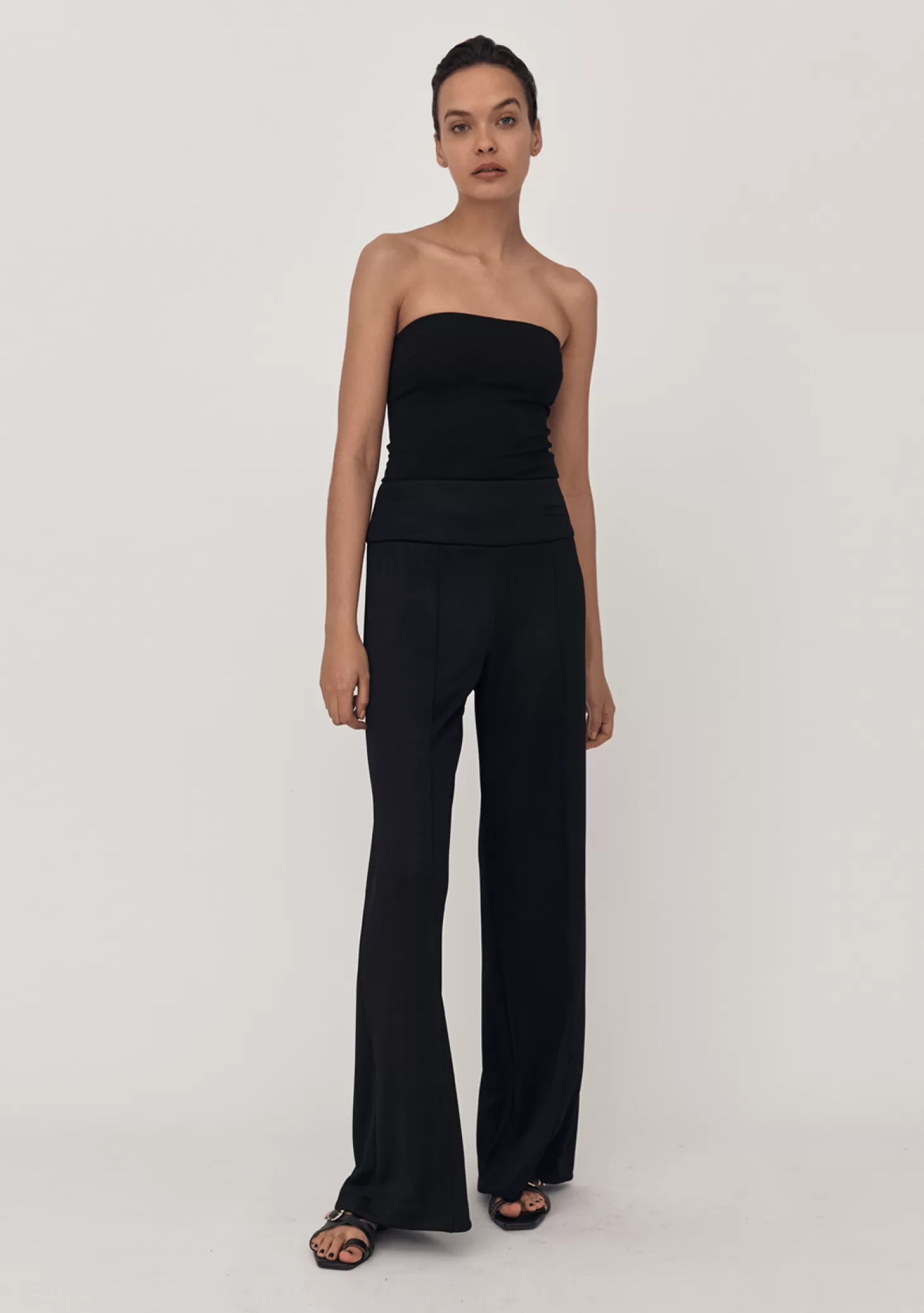 Tops<ESSE STRAPLESS TOP Black