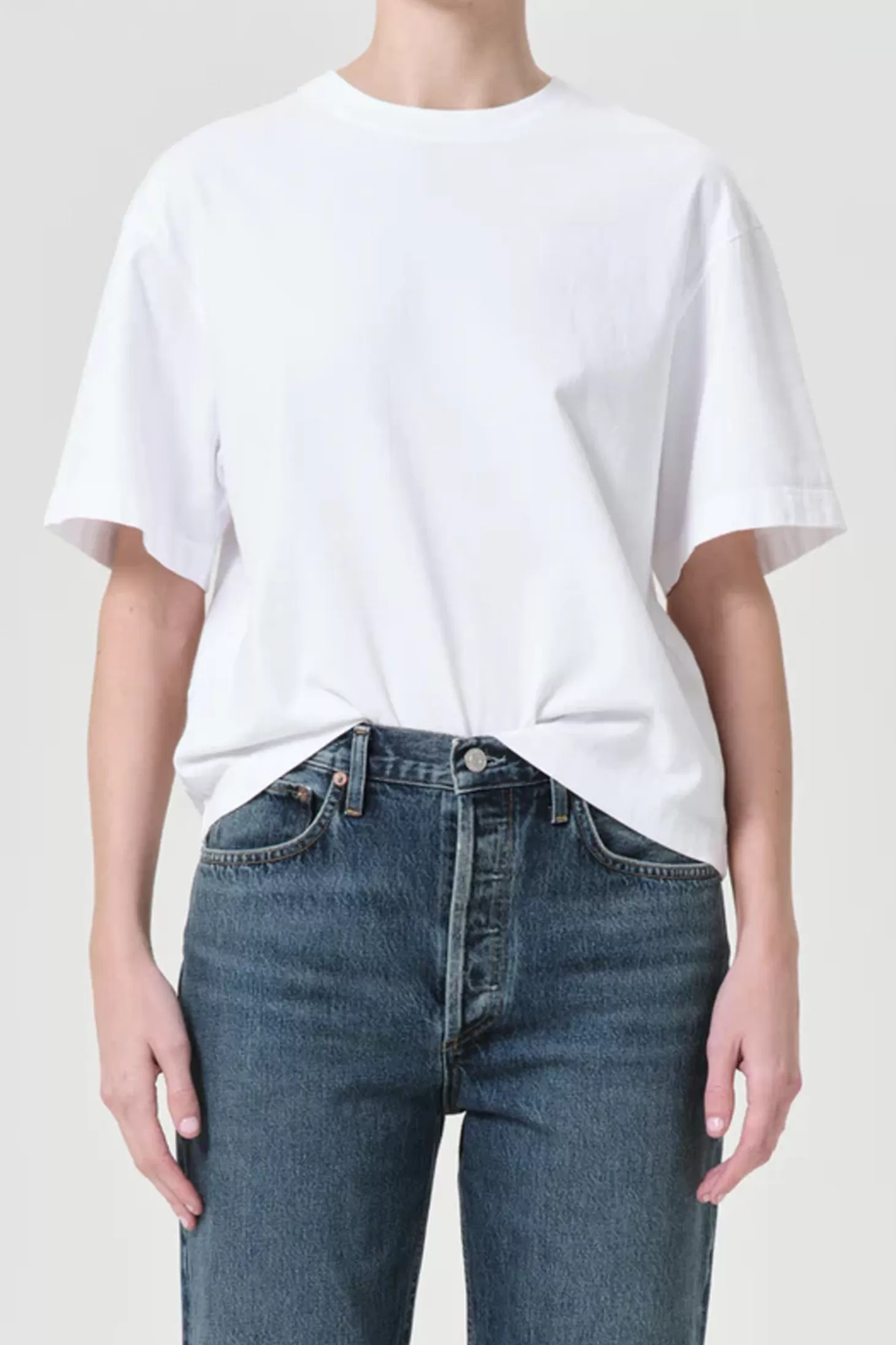 Tops<AGOLDE SULMA DROP SHOULDER TEE