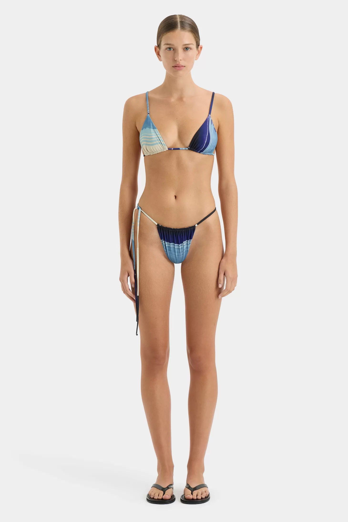 Swimwear<SIR SUNVIEW STRING BRIEF ShorelineStripe