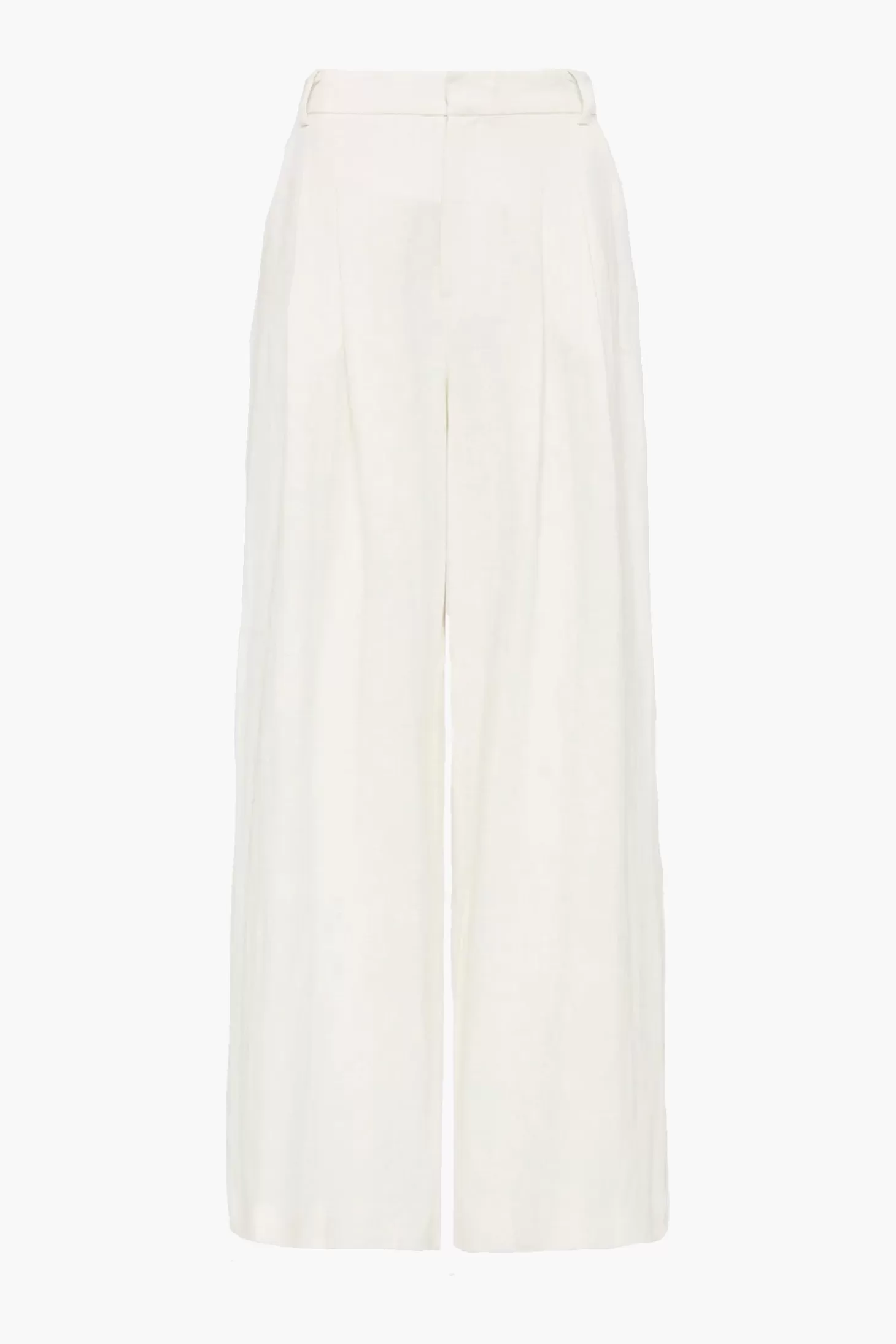 Pants | Matching Sets<ST. AGNI TAILORED LINEN PANTS Ivory