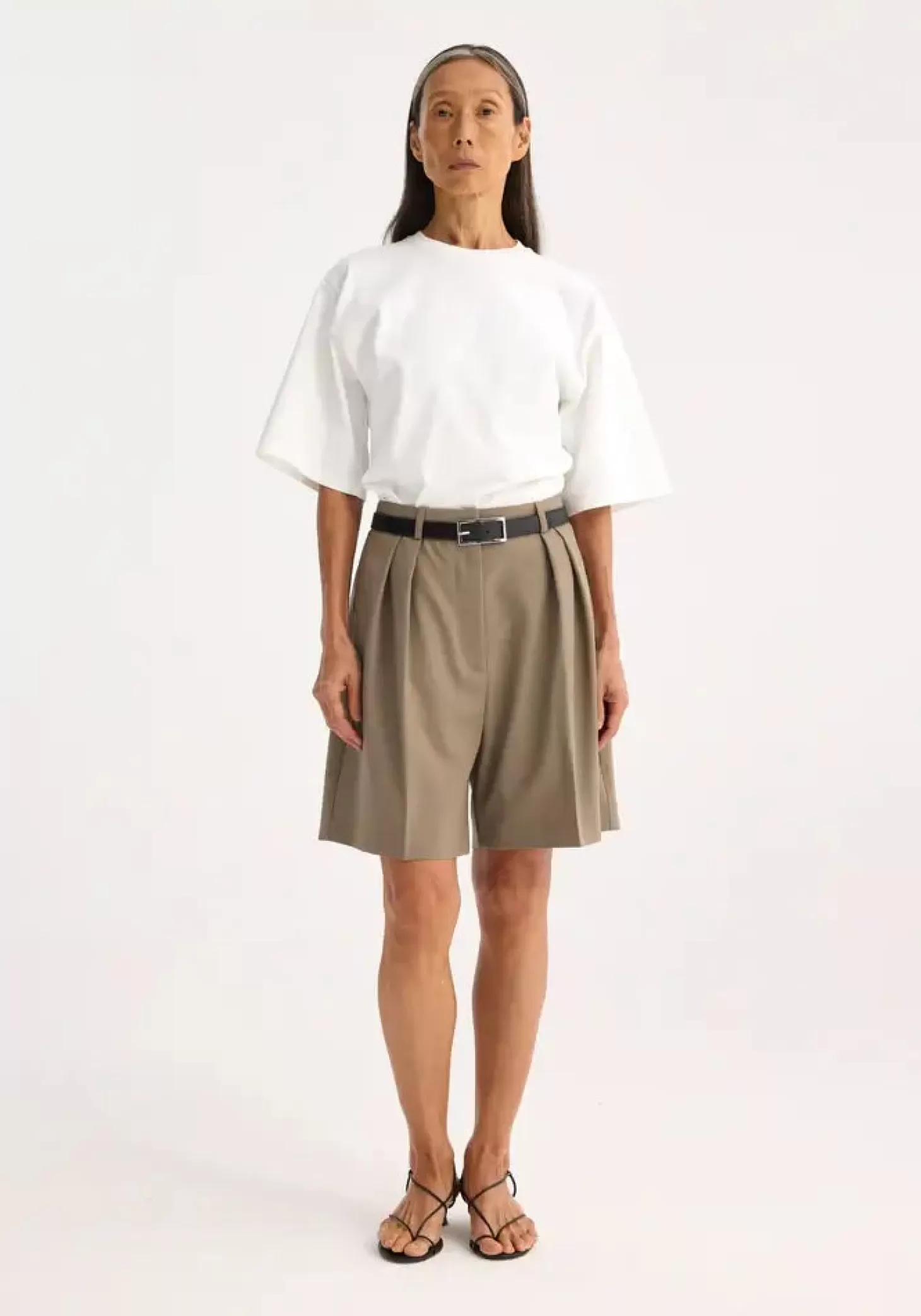 Shorts<RÓHE TAILORED WIDE LEG SHORTS