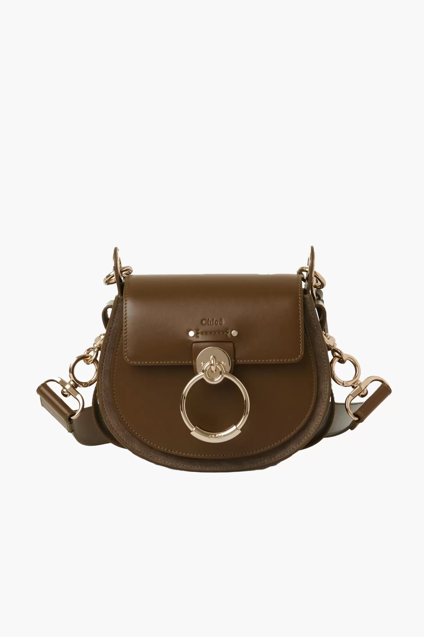 Cross Body<CHLOÉ TESS BAG SMALL DarkKhaki