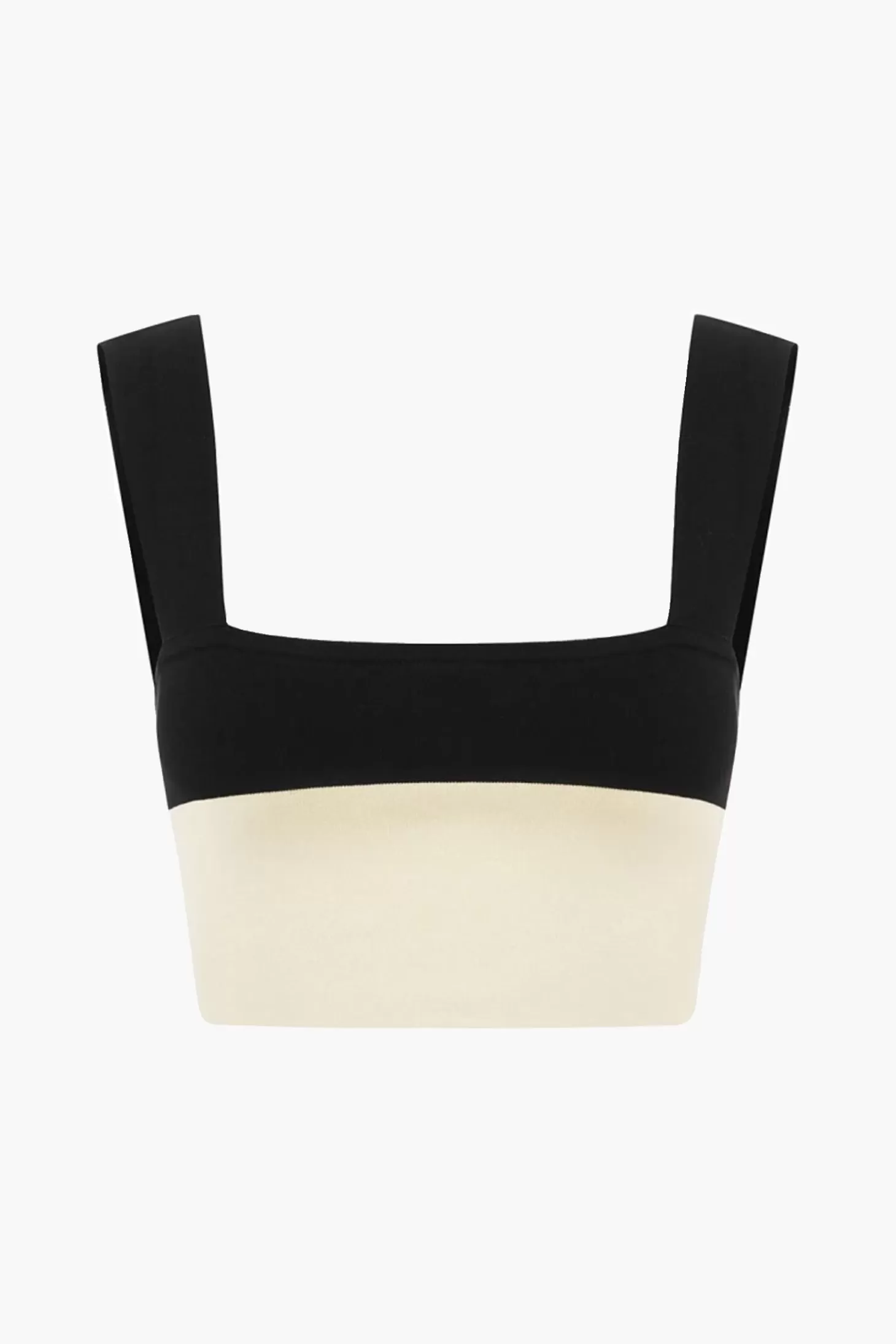 Tops | Matching Sets<POSSE THEO CROP TOP Cream&Black