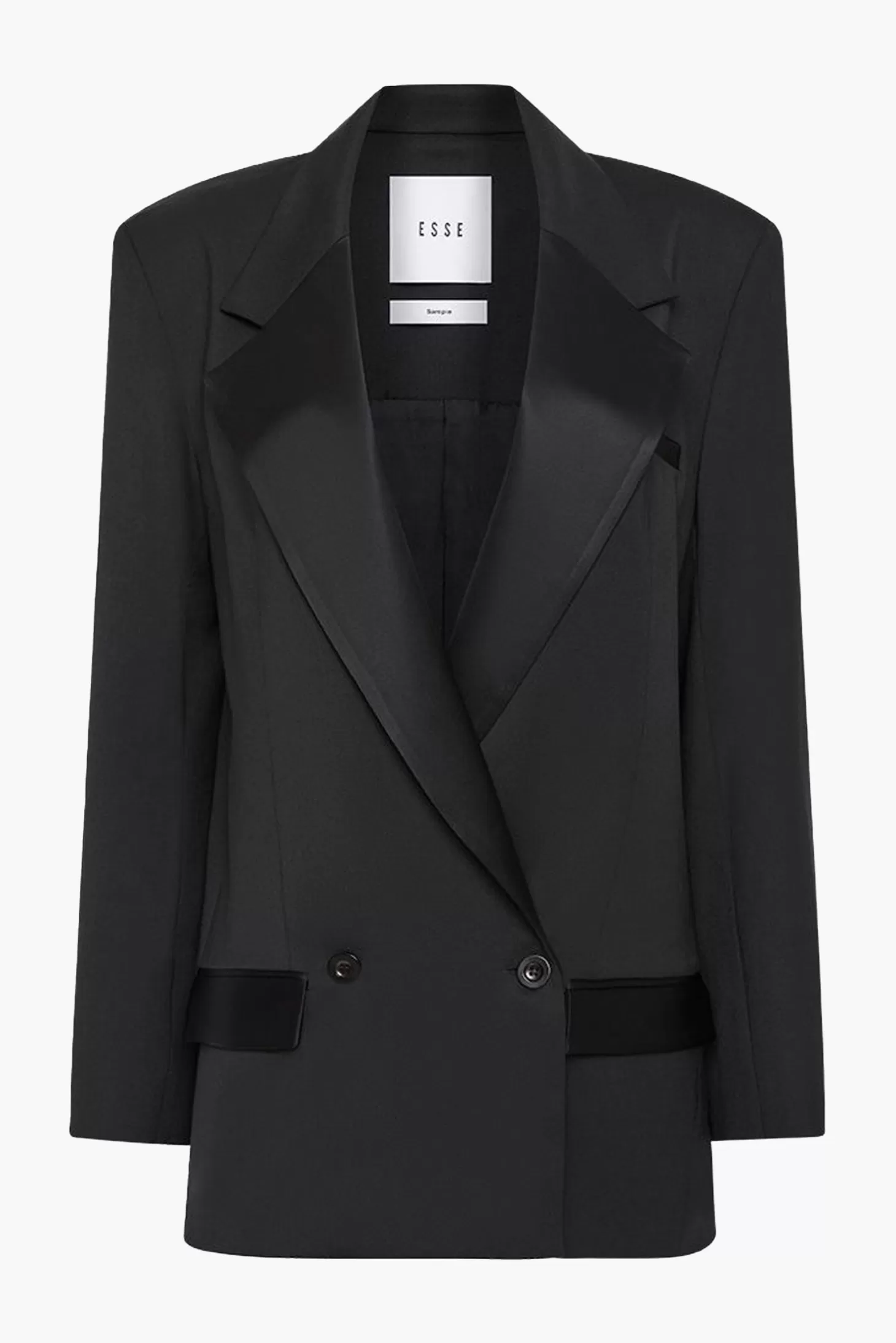 Jackets | Matching Sets<ESSE TUX DOUBLE BLAZER Black