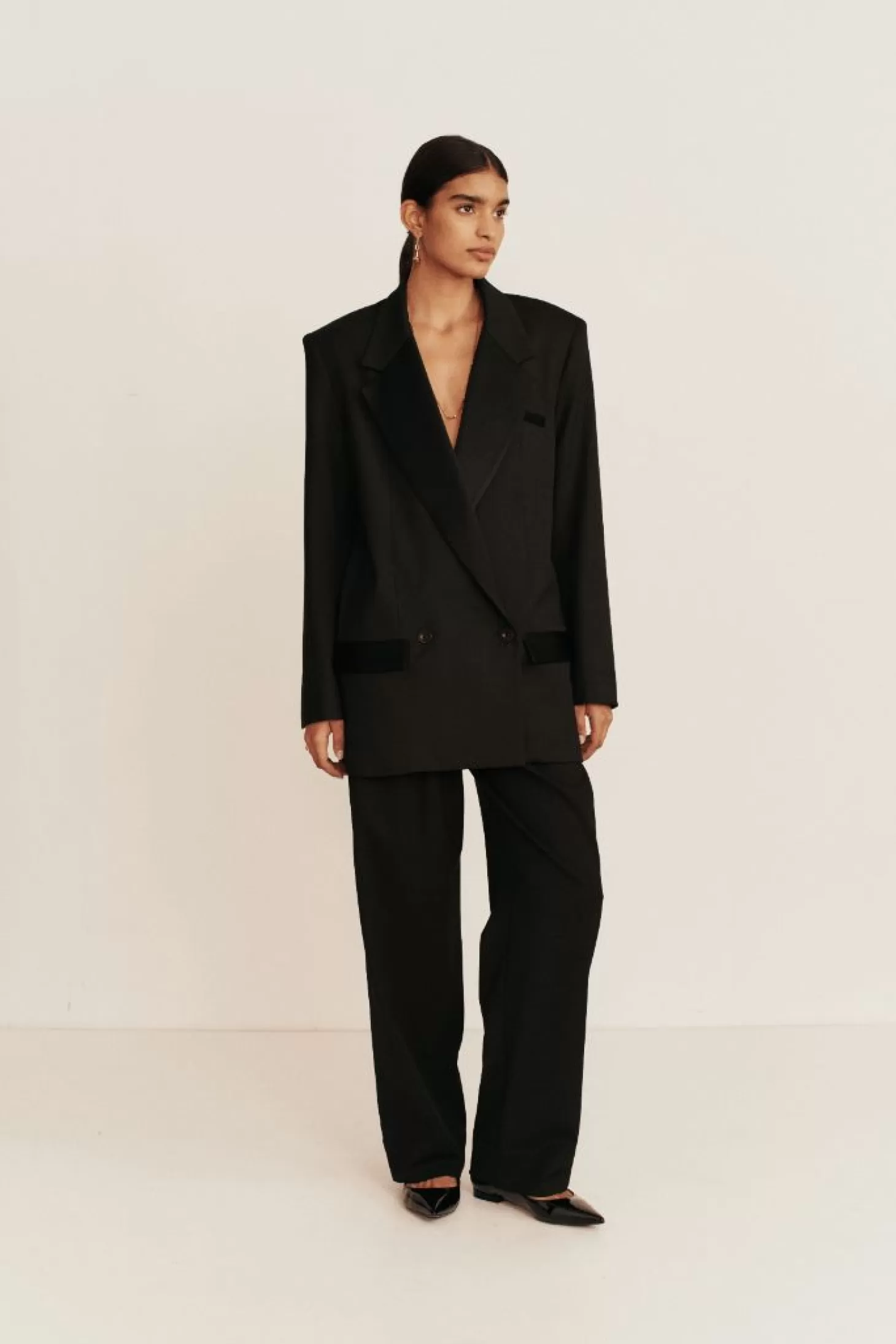 Jackets | Matching Sets<ESSE TUX DOUBLE BLAZER Black