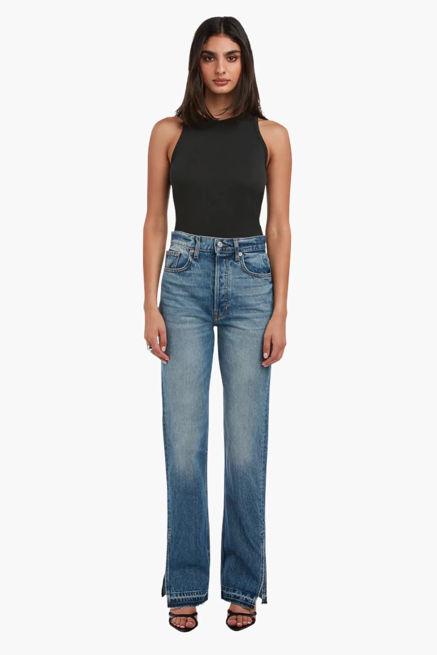 Denim<EB DENIM UNRAVELED TWO