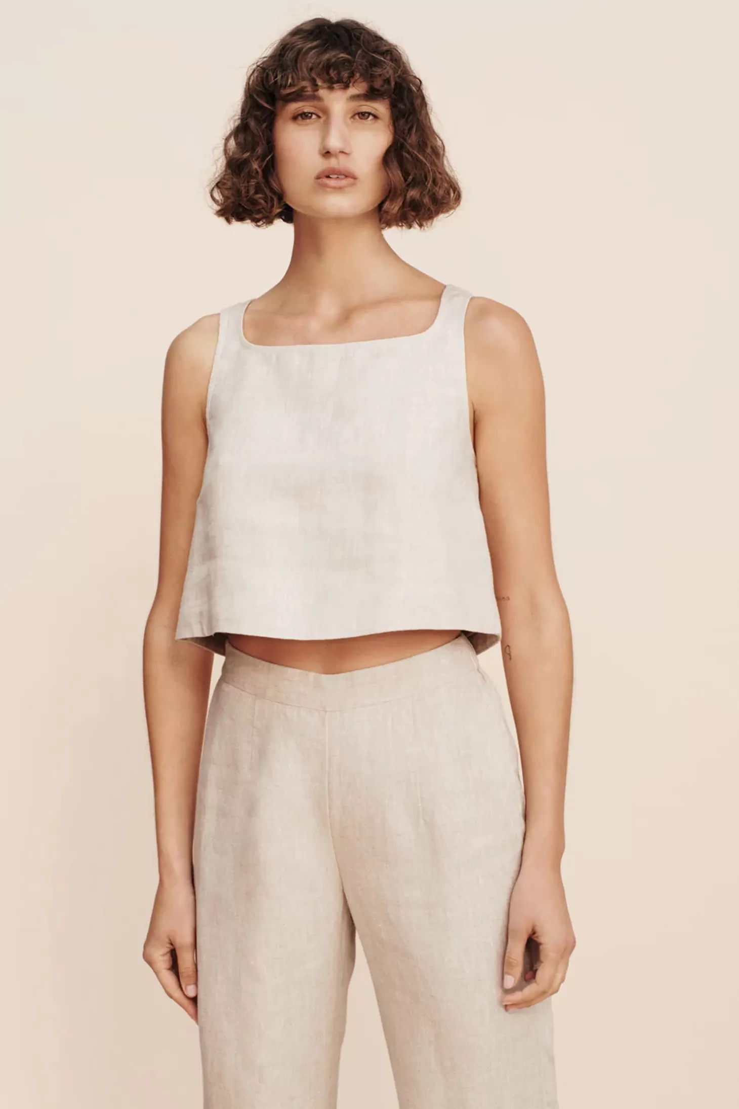 Tops | Matching Sets<POSSE VAL TOP Natural