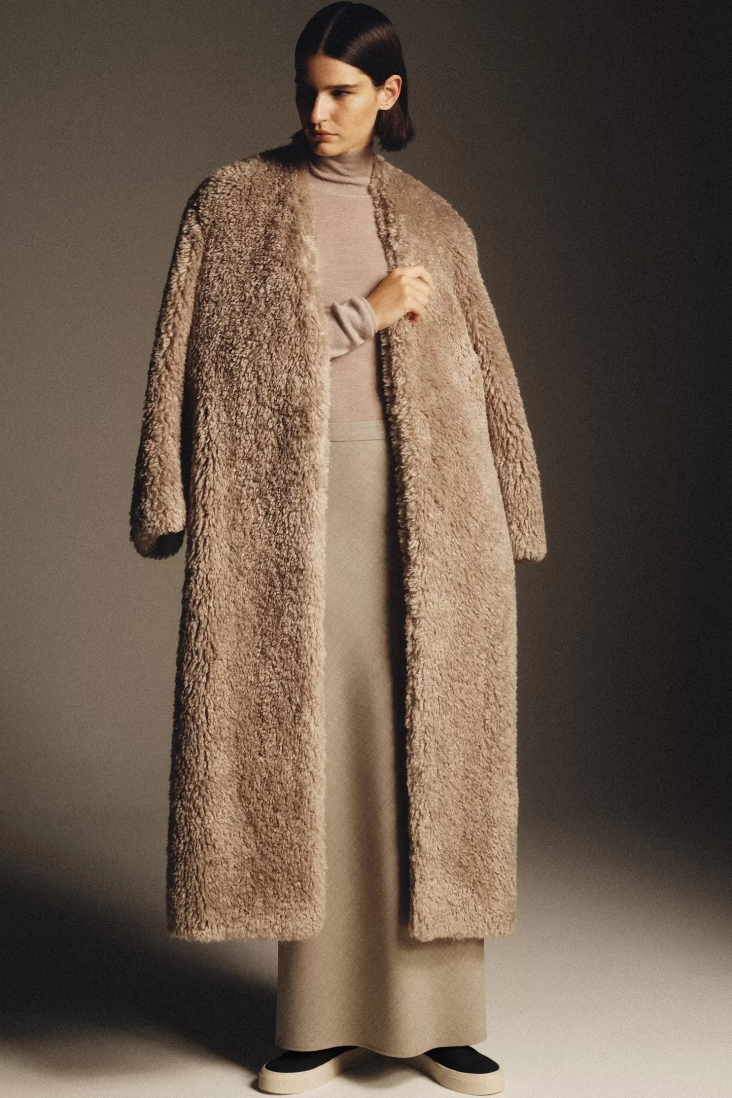 Coats<A.EMERY VALDES COAT Mink