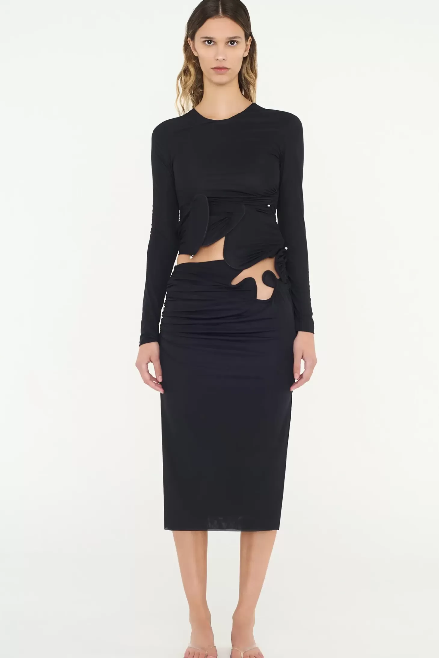Tops<CHRISTOPHER ESBER VENUS LOOPED L/S TOP