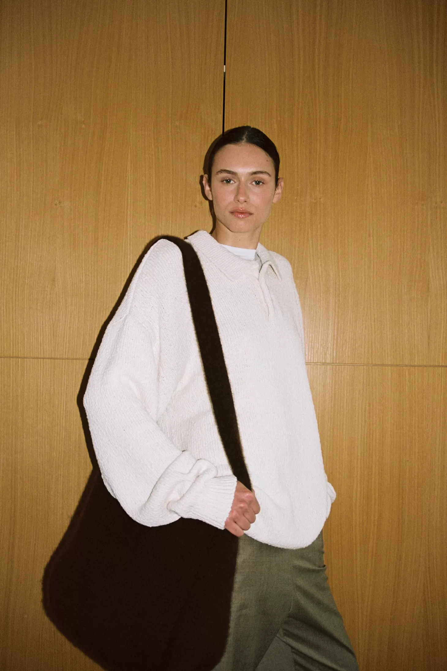 Tops | Knitwear<AYA MUSE VINTAGE RUGBY SHIRT Cream