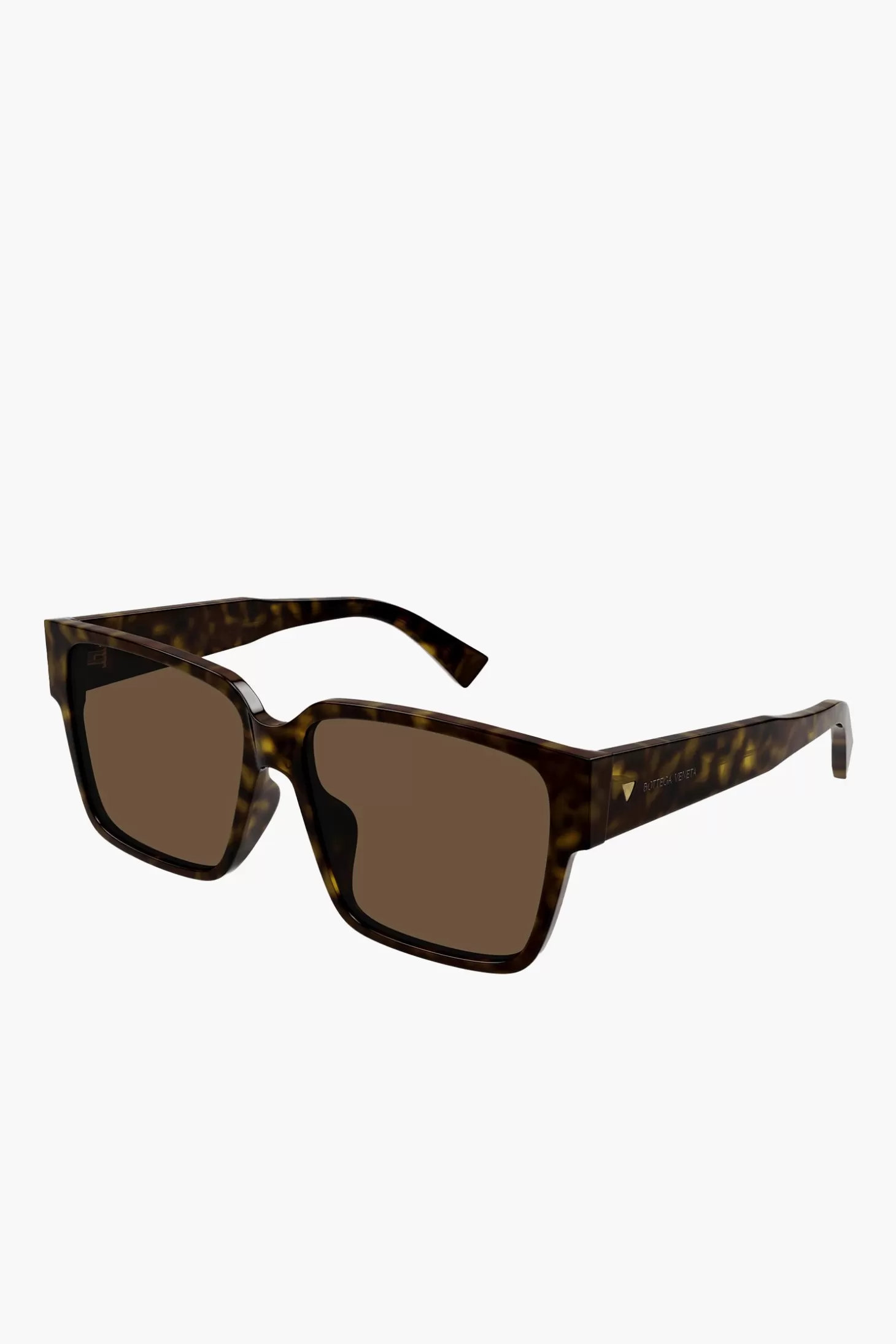 Sunglasses<BOTTEGA VENETA WIDE FRAME SUNGLASSES Havana