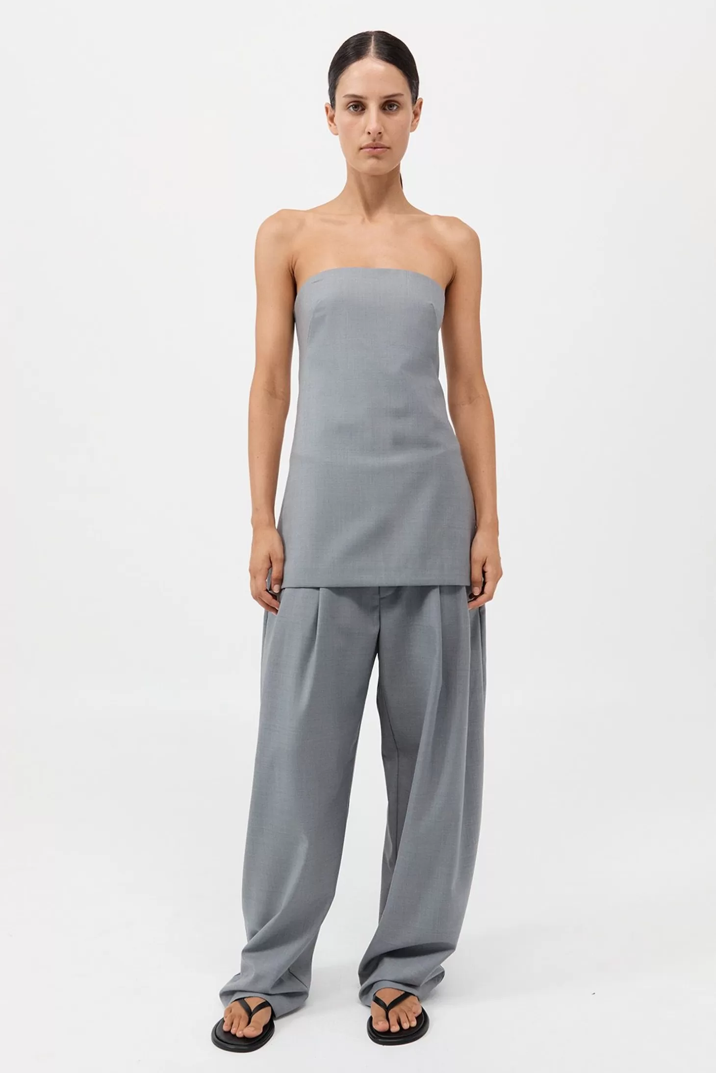 Tops | Matching Sets<ST. AGNI WOOL COLUMN TUNIC
