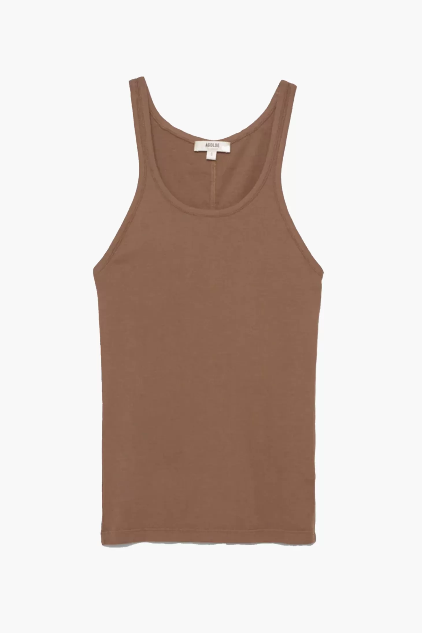 Tops<AGOLDE ZANE TANK KilinBrown